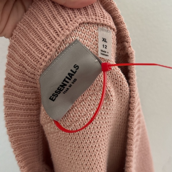 Essentials Pink Sweater - Picture 5 of 5